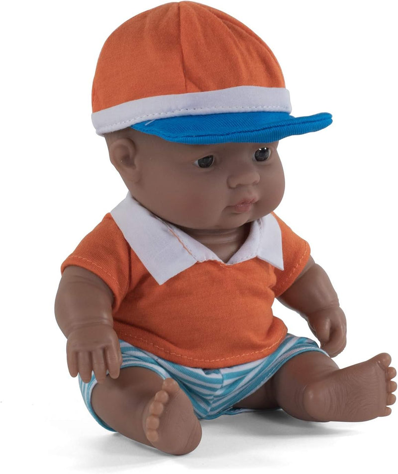 Miniland 31127 - Baby (südamerikanischer Junge) 21 cm SÜDAMERIKANISCHER JUNGE 21cm, SÜDAMERIKANISCHE