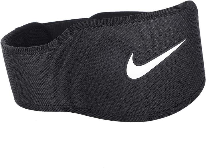 Nike Strength Trainingsgürtel, 3,0 M Schwarz/Schwarz/Weiss, M Schwarz/Schwarz/Weiss