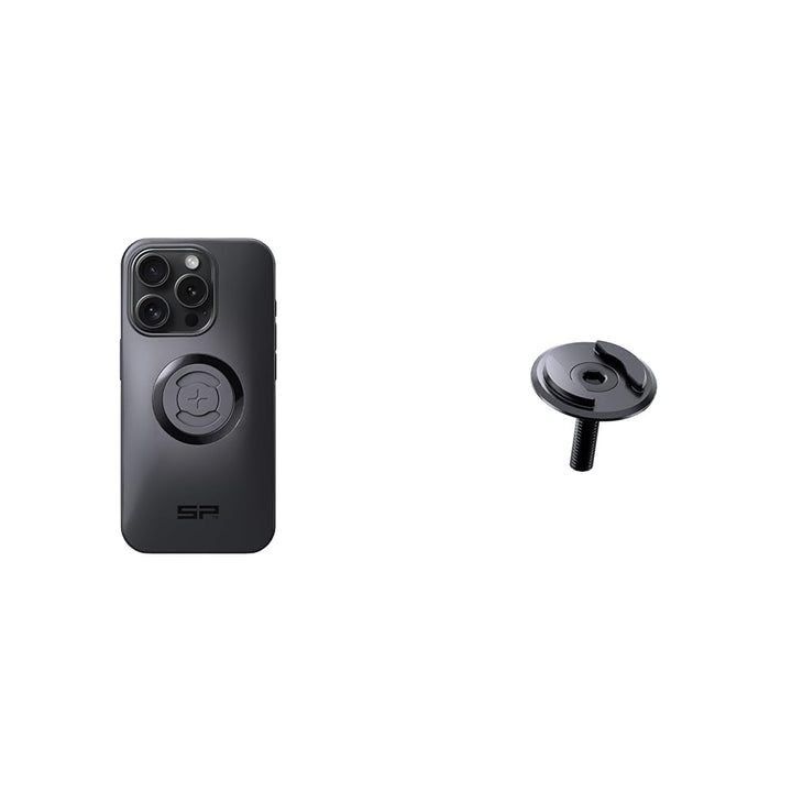 SP CONNECT Phone Case | SPC+ | kompatibel mit iPhone 15 Pro & Micro Stem Mount SPC+ Bundle mit Micro