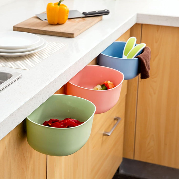 3er Set Wickelkommode Organizer AbfallbehäLter KüChe Wickeltisch Organizer zum Einhängen Mülleimer A