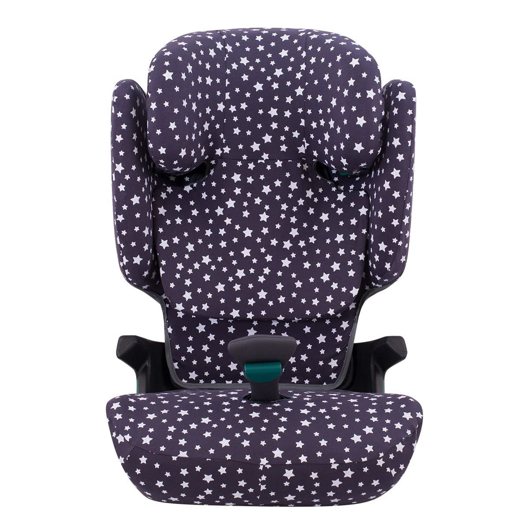 JYOKO Kids Bezug kompatibel mit Britax Romer Kidfix, aus Baumwolle (Romer Kidfix I-Size, Winter Sky)