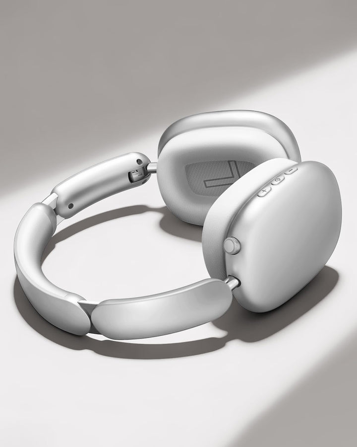 Wentronic Y02 Aktive Noise Cancelling Kopfhörer,60 Std.5 EQ-Musikmodi,Hi-Res-Audio,Tiefe Bässe,faltb