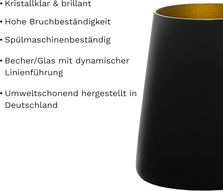 Stölzle Lausitz 1590012EP096 Power Becher, Glas, 380 milliliters