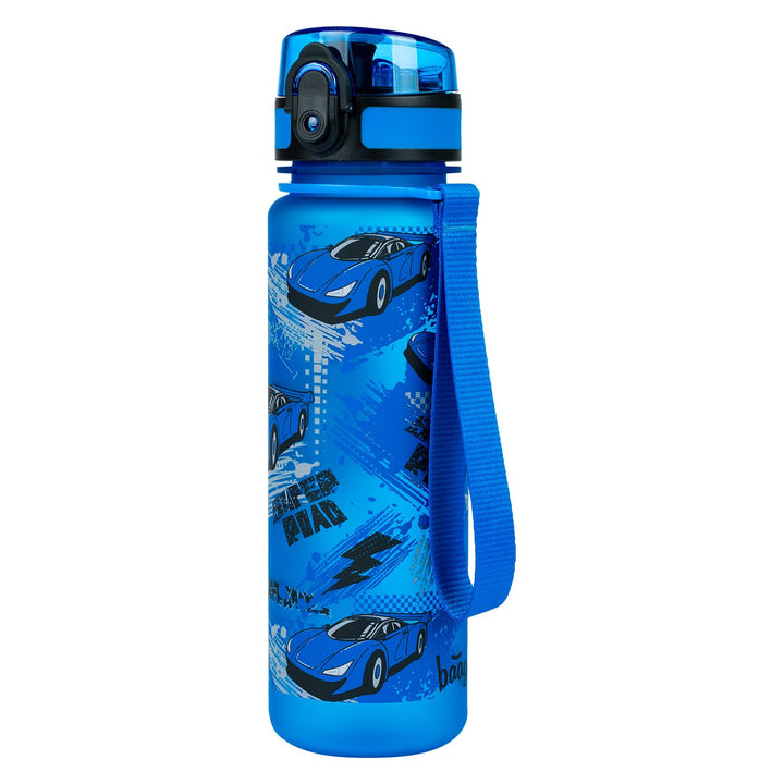 Baagl Kinder Trinkflasche Auslaufsicher Wasserflasche 500ml, Schule und Sport Flasche für Jungen Mäd