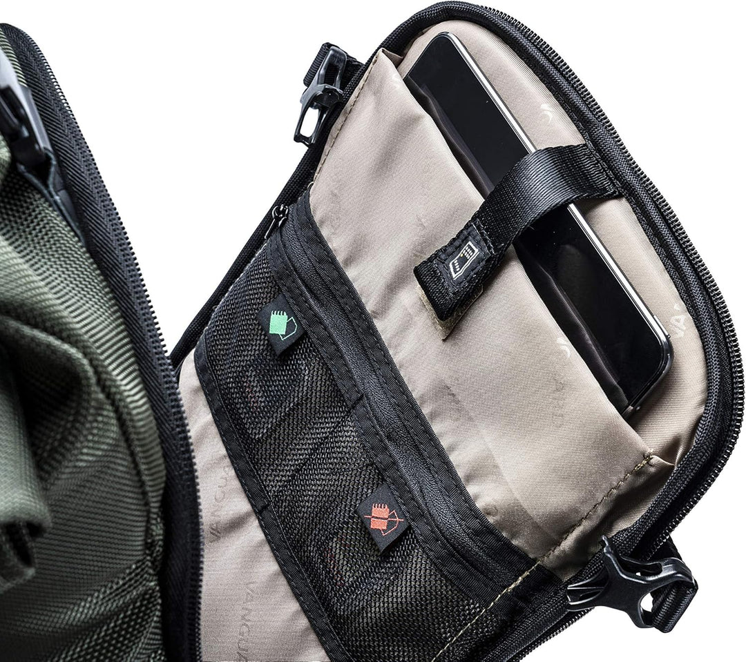 Vanguard Veo Select 39RBM GR - Rucksack für Fotoequipment Grün 39RBM - Rucksack roll-top, Grün 39RBM