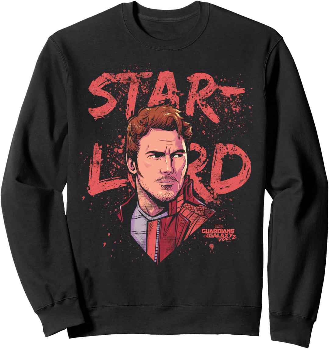 Marvel Guardians Of The Galaxy Vol. 2 Star-Lord Splatter Sweatshirt