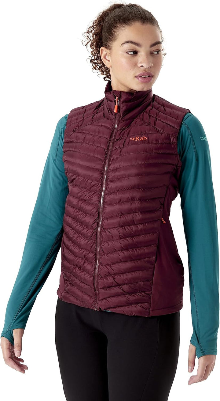 Rab Damen Cirrus Flex 2.0 Weste Deep Heather 38, Deep Heather 38