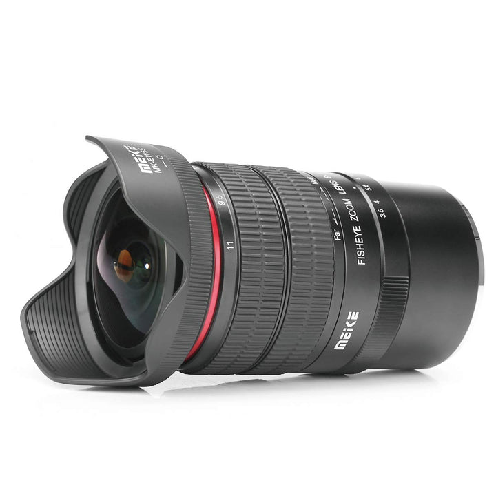Meike MK 6-11mm f3.5 Fisheye Zoom-Objektiv APS-C Sensor Format für Fuji X, für Fuji