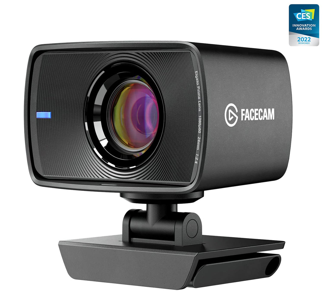 Elgato Facecam - Full-HD-Webcam (1080p60) für Streaming, Gaming, Videokonferenzen, Sony-Sensor, fort