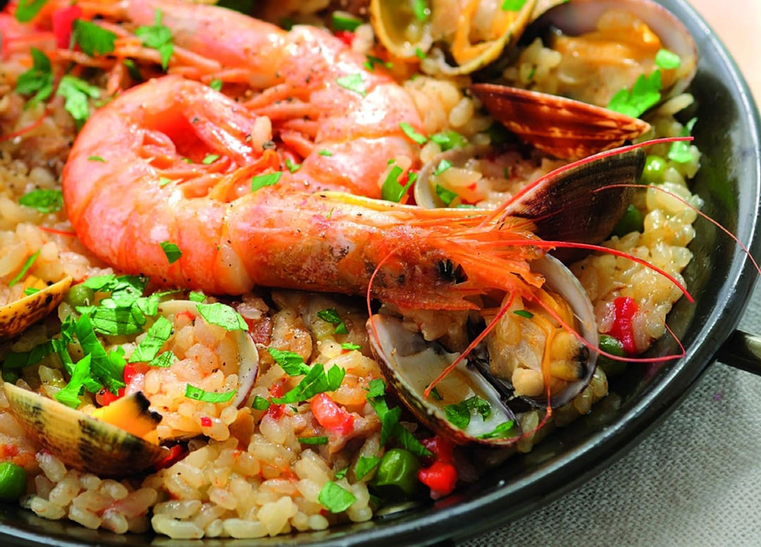 Ibili 410230 Paella-Pfanne 11.2 x 4 x 20.8 cm, 11.2 x 4 x 20.8 cm