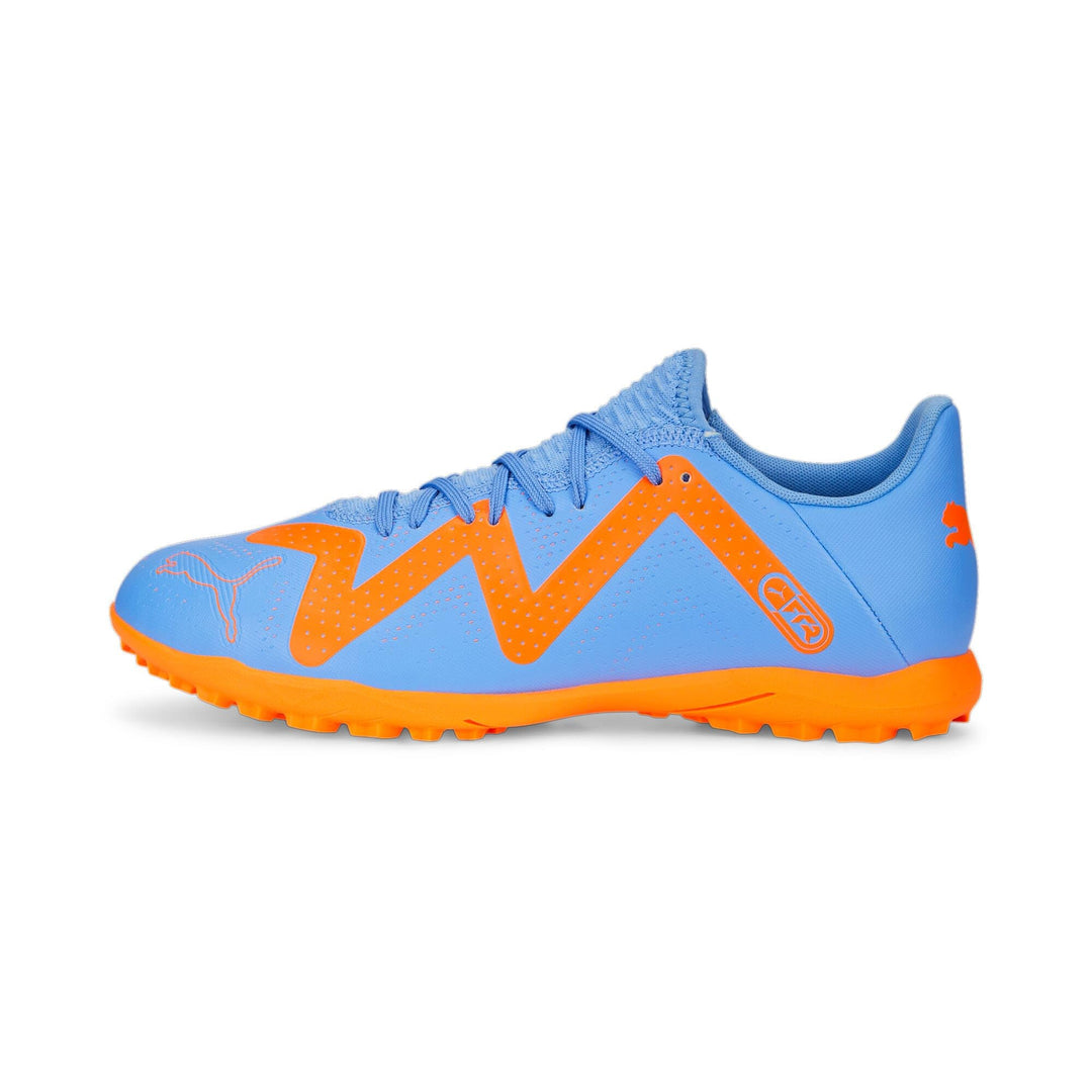 PUMA Herren Future Play TtFussballschuh 39 EU Blue Glimmer Puma White Ultra Orange, 39 EU Blue Glimm