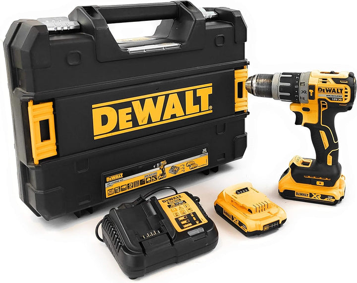 Dewalt 18 Volt Akku Schlagbohrschrauber DCD796D2 (Bürstenloser Motor, 2-Gang Vollmetallgetriebe, max