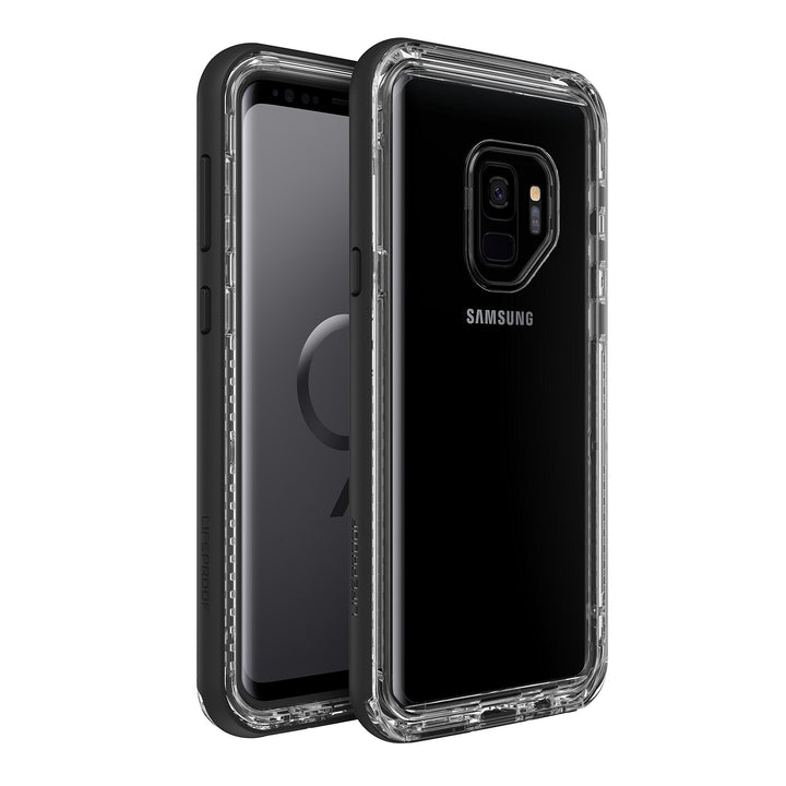 LifeProof Next Schmutzdichte Schutzhülle, (geeignet für Samsung Galaxy S9) schwarz transparent geeig