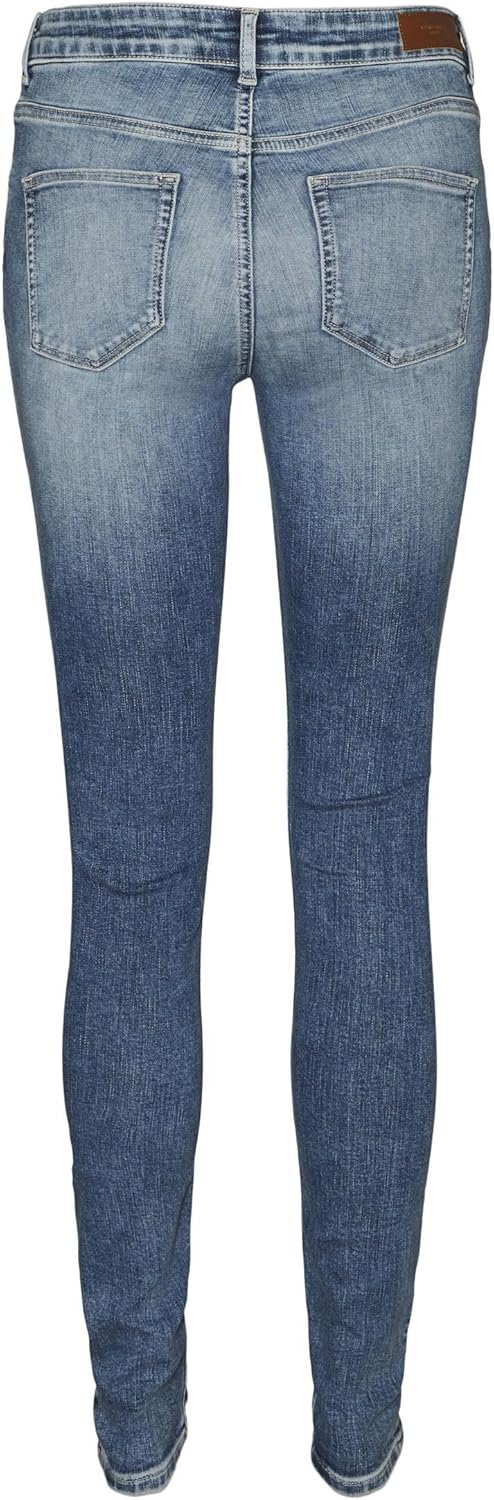 VERO MODA Damen Jeans XS Medium Blue Denim, XS Medium Blue Denim