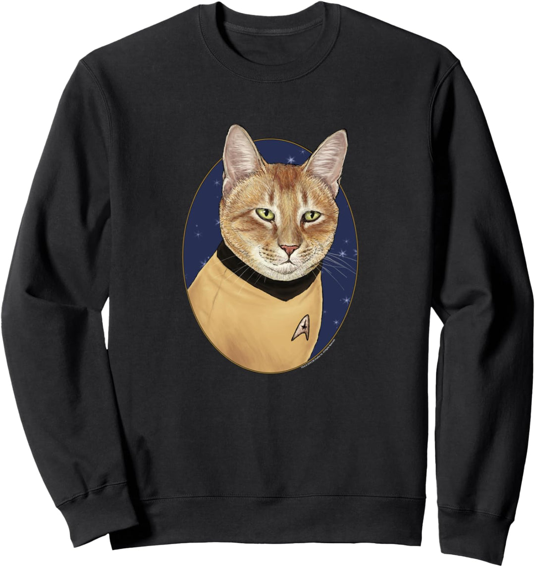 Star Trek Captain Cat Kirk Sweatshirt
