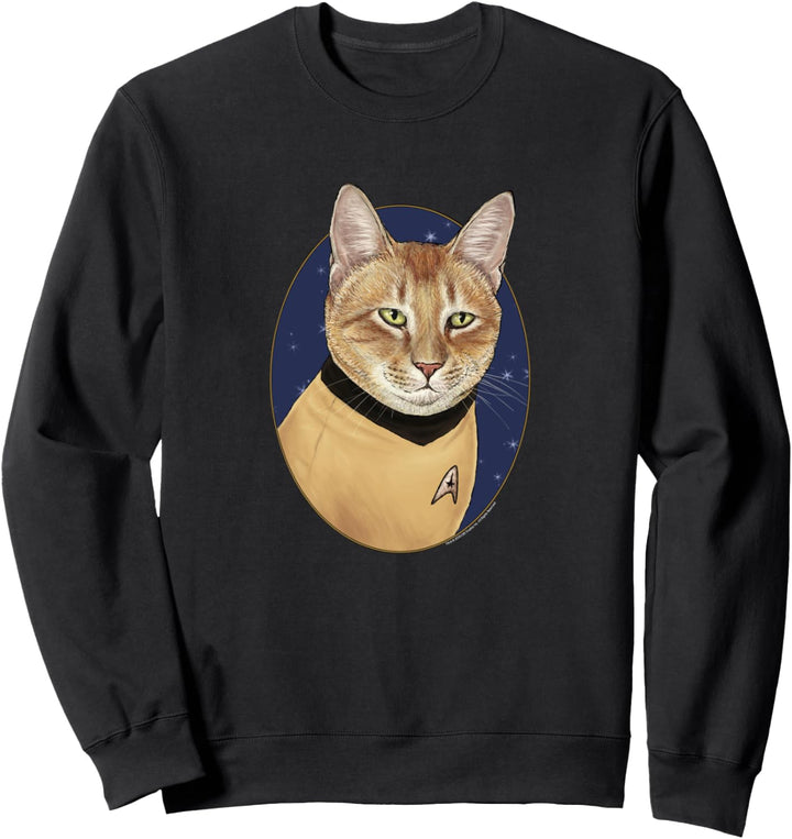 Star Trek Captain Cat Kirk Sweatshirt