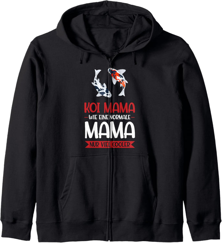 Koi Mama Koi-Karpfen Kois Kapuzenjacke