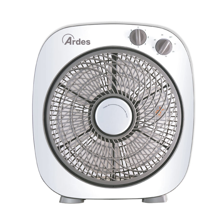 ARDES - Tragbarer Tisch- oder Bodenventilator mit 6 Flügeln und 3 Intensitätsstufen und 360-Grad-Dre