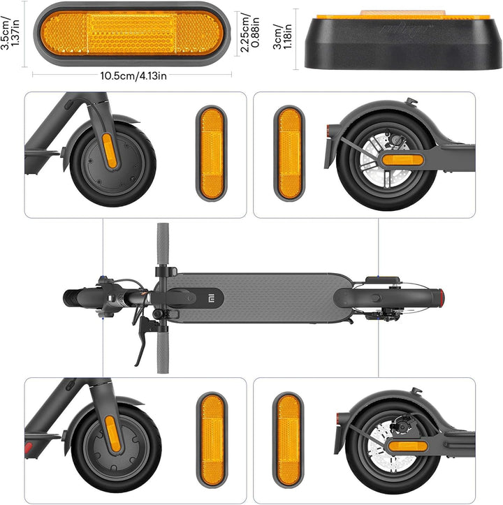 Elektroroller Heckkotflügel，Scooter Schutzbleche für Xiaomi M365 Pro2/Pro/1S/Essentia, Elektroroller