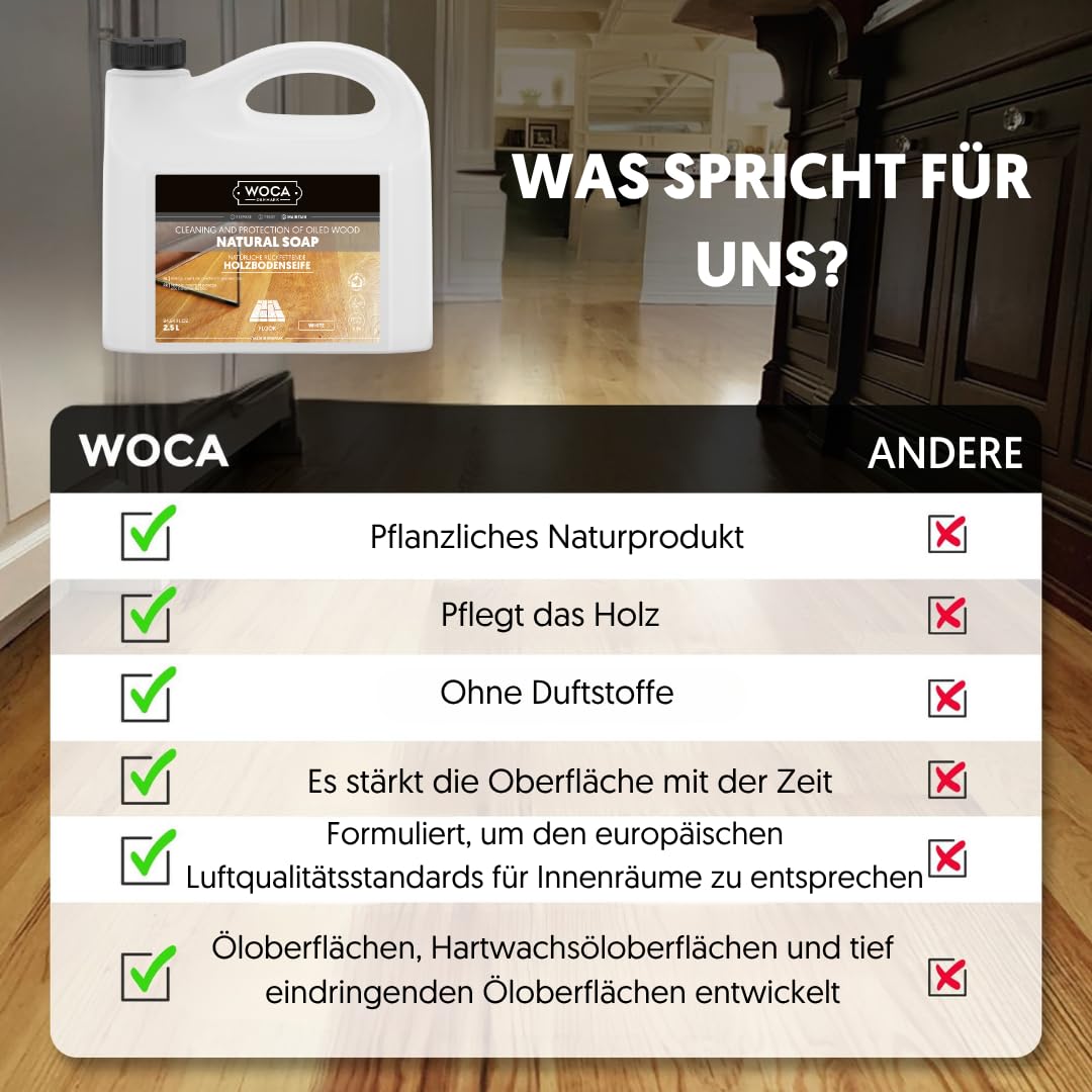 Woca Natuurzeep Wit 5 L T223 511150a