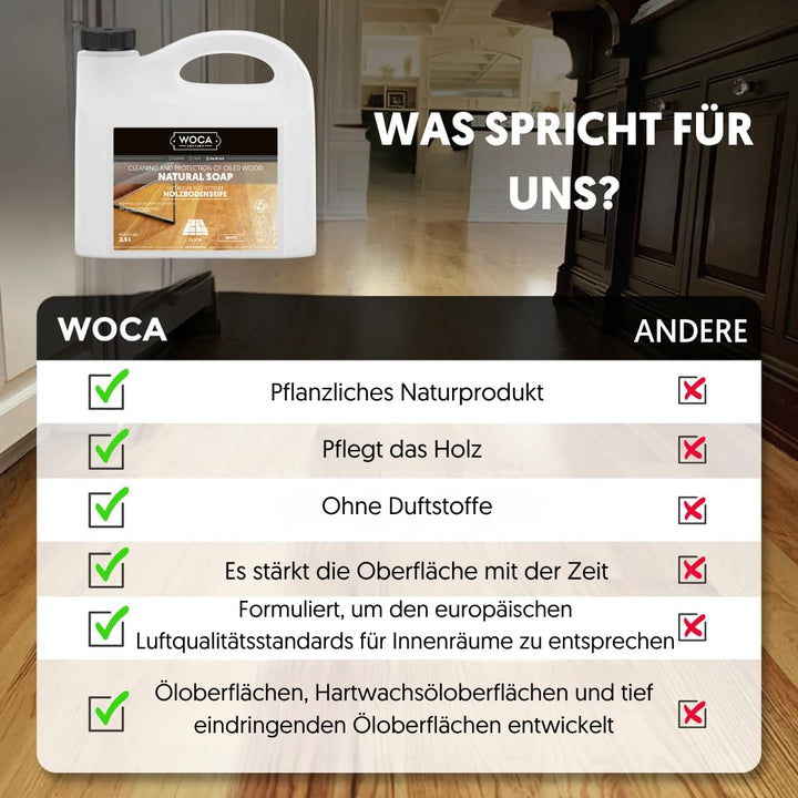Woca Natuurzeep Wit 5 L T223 511150a