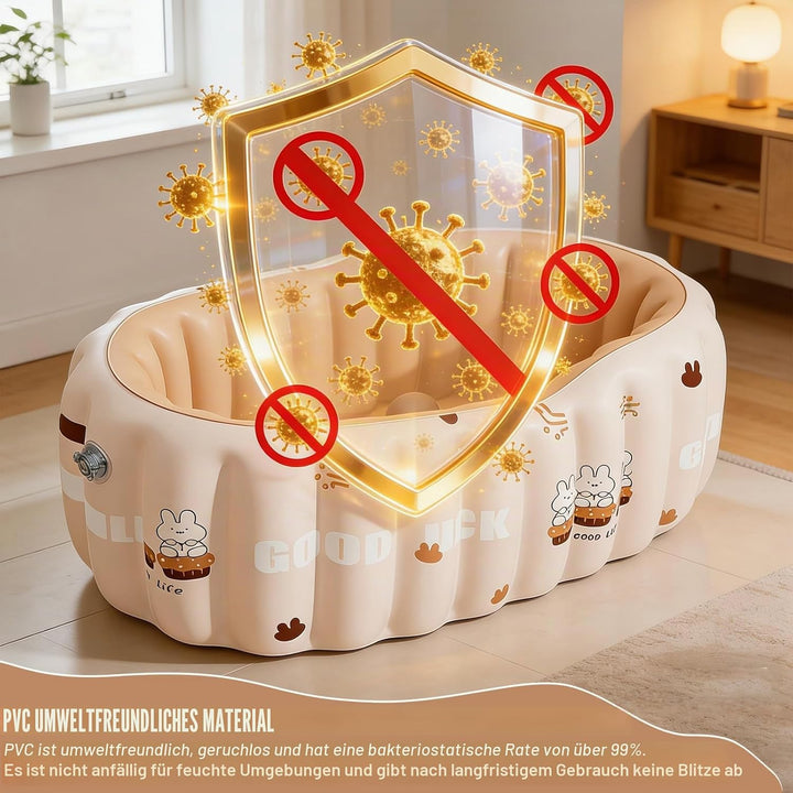 Aufblasbare Baby Badewanne, Aufblasbare Badewanne Für Kinder Mit Luftpumpe, Säuglings Kinder Badewan