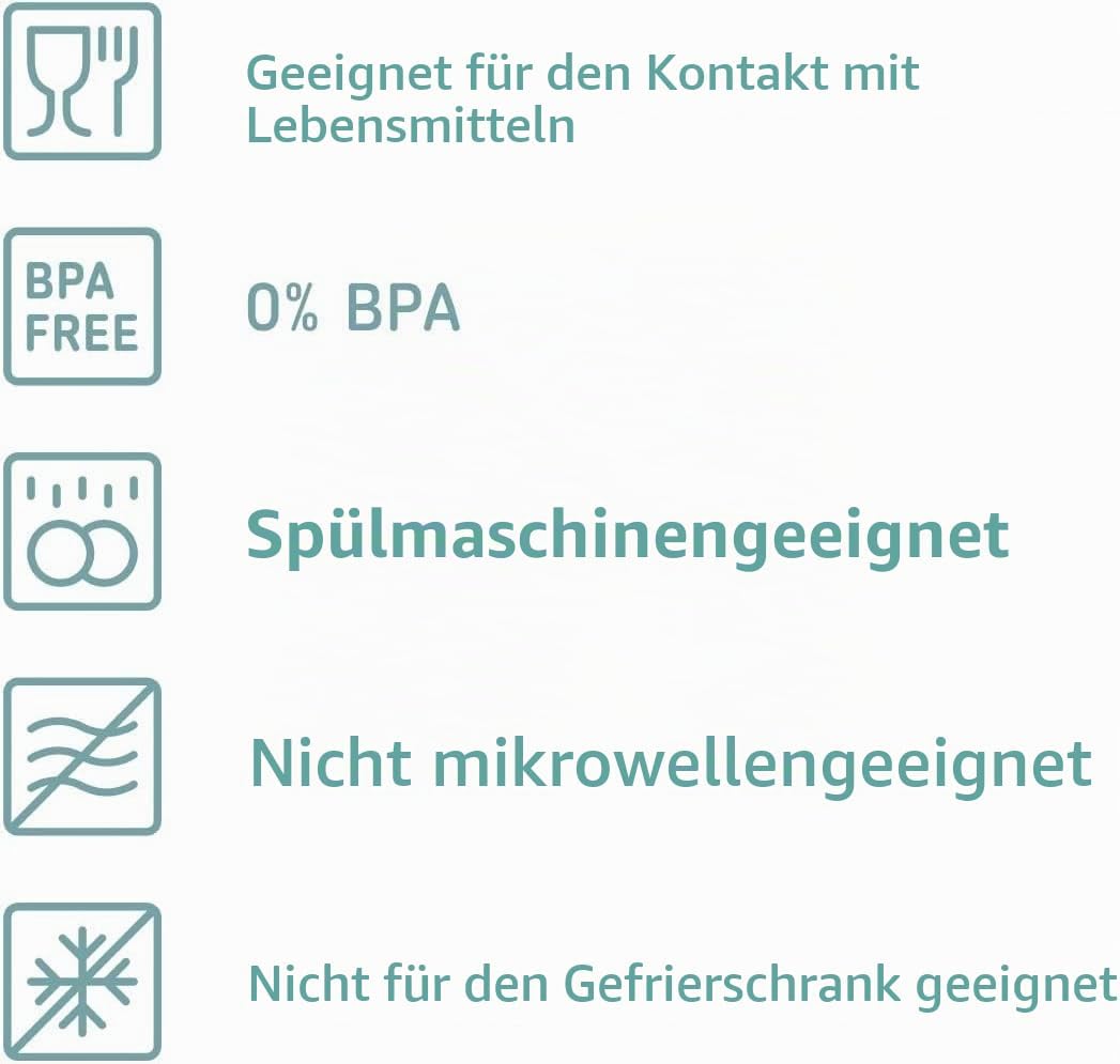 Mepal 2-TLG. Frischhaltedosen Starter-Set Meat and Cheese Omnia Vorratsdose - Käsedose - ideal für d