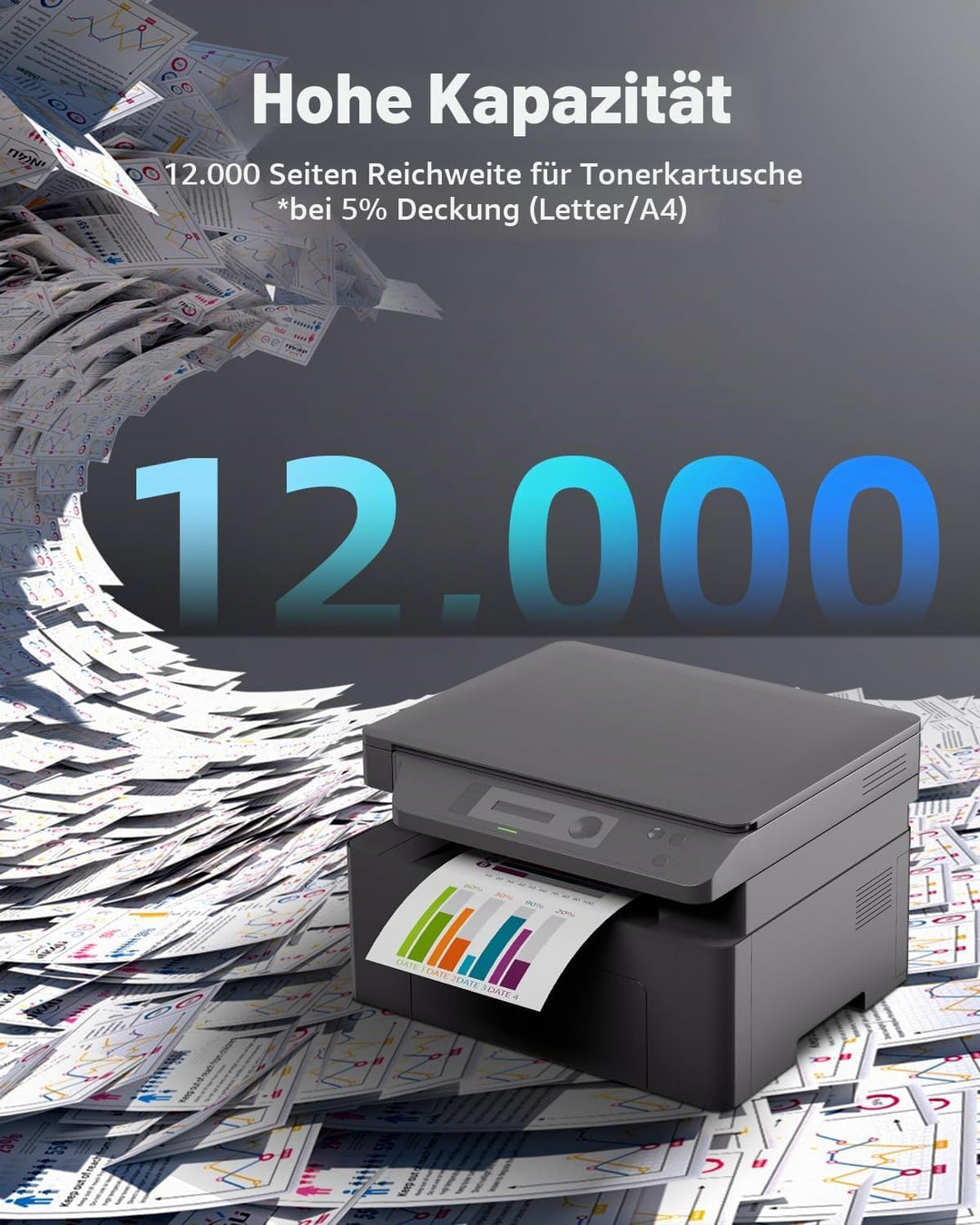 INK4U DR248CL Trommel (4er-Pack, Extra Hoch) kompatibel für Brother DR-248CL Trommeleinheit für TN24