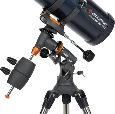 Celestron 31045 AstroMaster 130EQ Newtonsches Spiegelteleskop, Dunkelblau AstroMaster 130EQ Reflekto