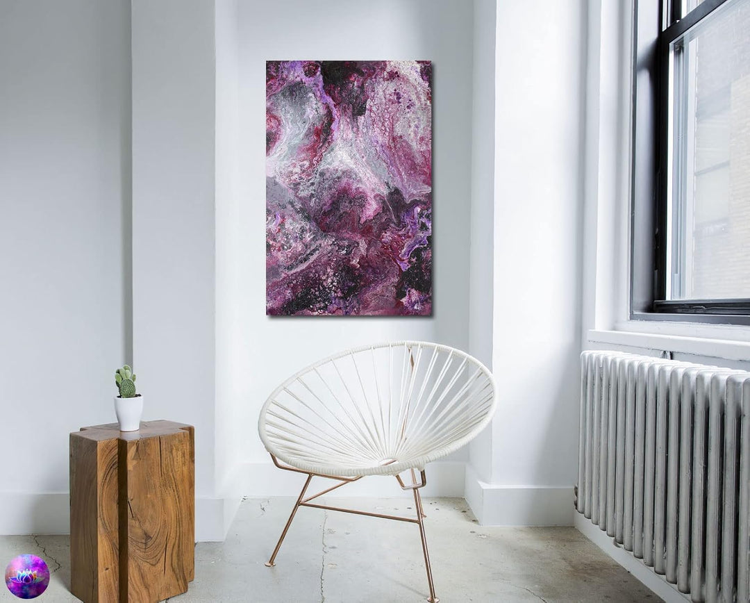 Gemälde Abstrakte Malerei Original - moderne hochglanz Wandbilder XXL - Resin Art Kunst Bild Harz Un