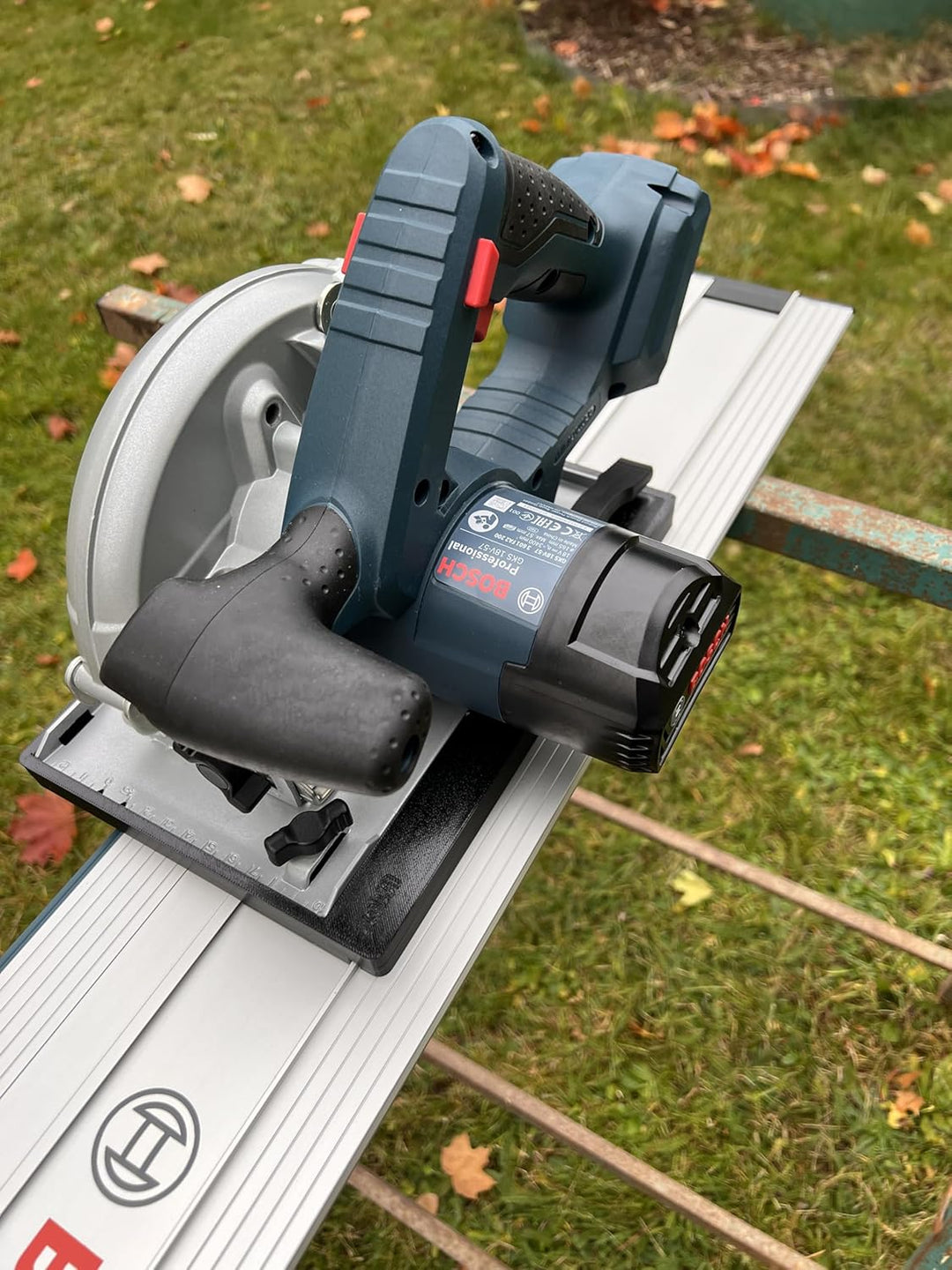 zech3D Führungsschienenadapter kompatibel mit Bosch GKS18V-57 (ohne G)