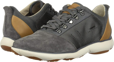 Geox Herren U Nebula A Sneaker 40 EU Grigio Grey U92d7a, 40 EU Grigio Grey U92d7a