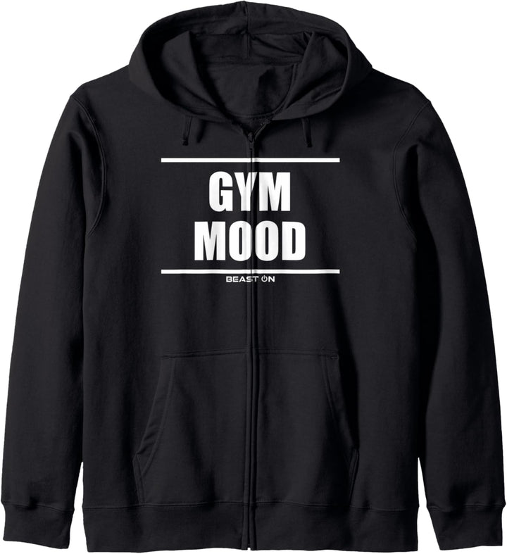 Gym Mood Bodybuilding Gains Gym Fitness Training Workout Kapuzenjacke