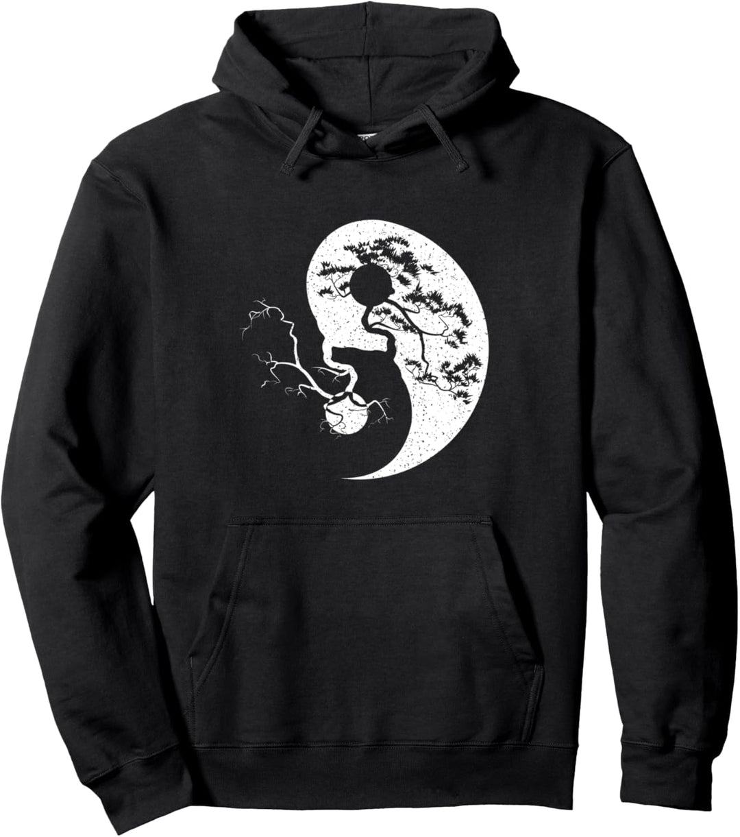 Yin und Yang Chi Tai Quigong Meditation Ying und Yang Pullover Hoodie