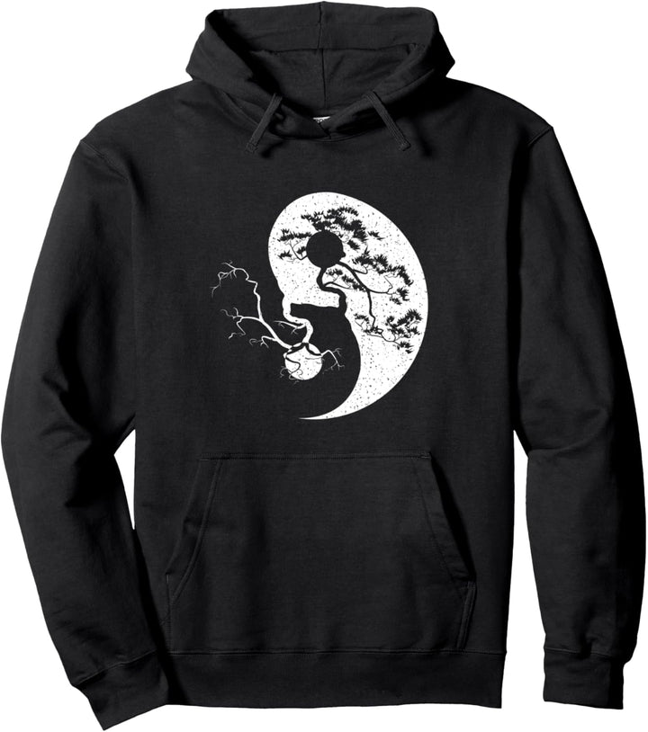 Yin und Yang Chi Tai Quigong Meditation Ying und Yang Pullover Hoodie
