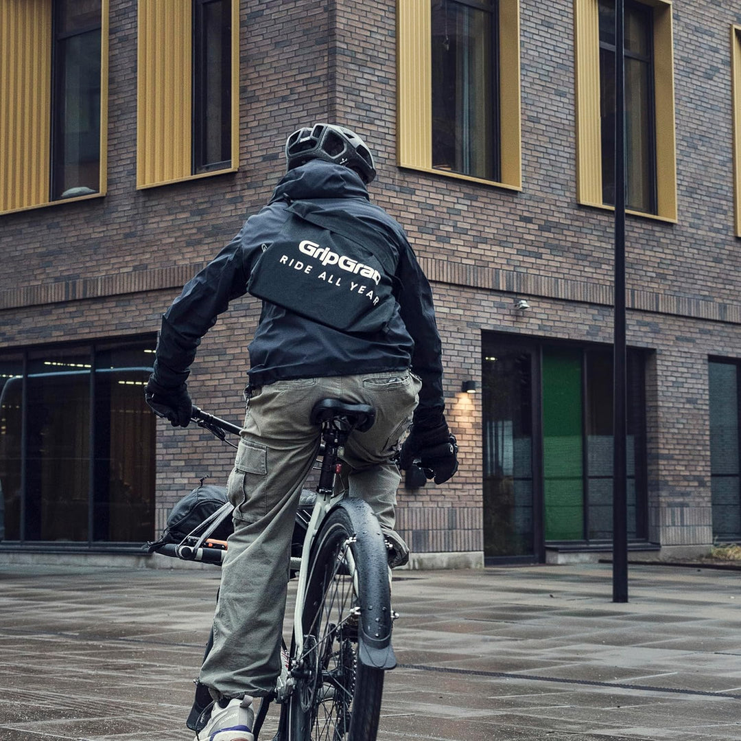 GripGrab R.A.Y. Musette Bag – Fahrrad Umhängetasche 7L Messenger Tasche | Cycling Musette Bag aus Bi