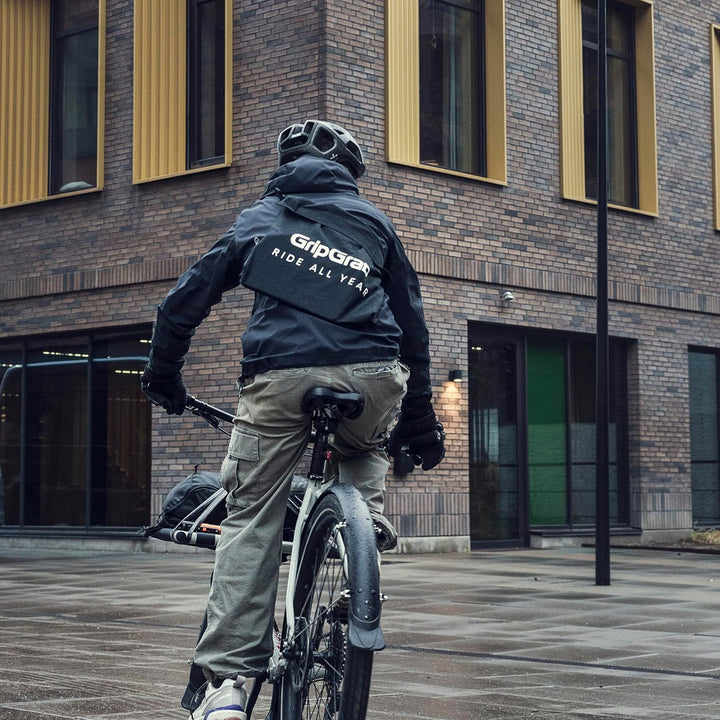 GripGrab R.A.Y. Musette Bag – Fahrrad Umhängetasche 7L Messenger Tasche | Cycling Musette Bag aus Bi