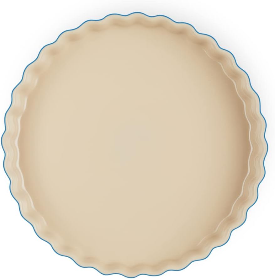 Le Creuset Tarteform aus Steinzeug, 28 cm, 2.1 Liter, Azure, 71120282200001 Azure 28 cm, Azure 28 cm