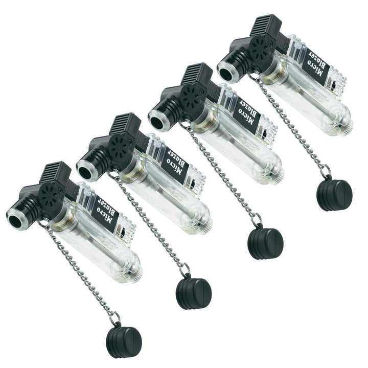 Sturmfeuerzeug Pocket Torch Micro Blazer bis 700 Grad 15 min (4 Stück), 4