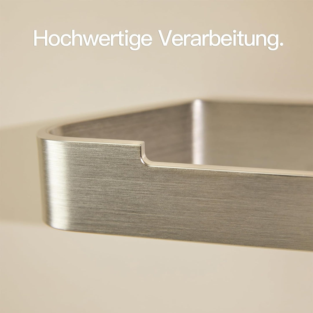 Designfabrik Hamburg Toilettenpapierhalter ohne Bohren | Klopapierhalter zum Kleben | Klorollenhalte