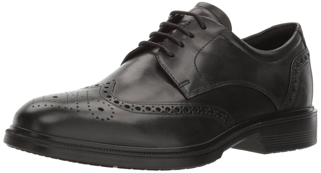 ECCO Herren Lisbon Oxford 39 EU Schwarz, 39 EU Schwarz