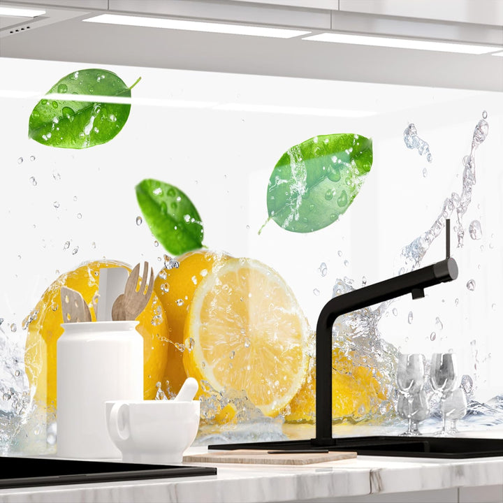 StickerProfis Küchenrückwand selbstklebend Glasoptik - Fruit Splash - 1.8mm, Versteift, alle Untergr