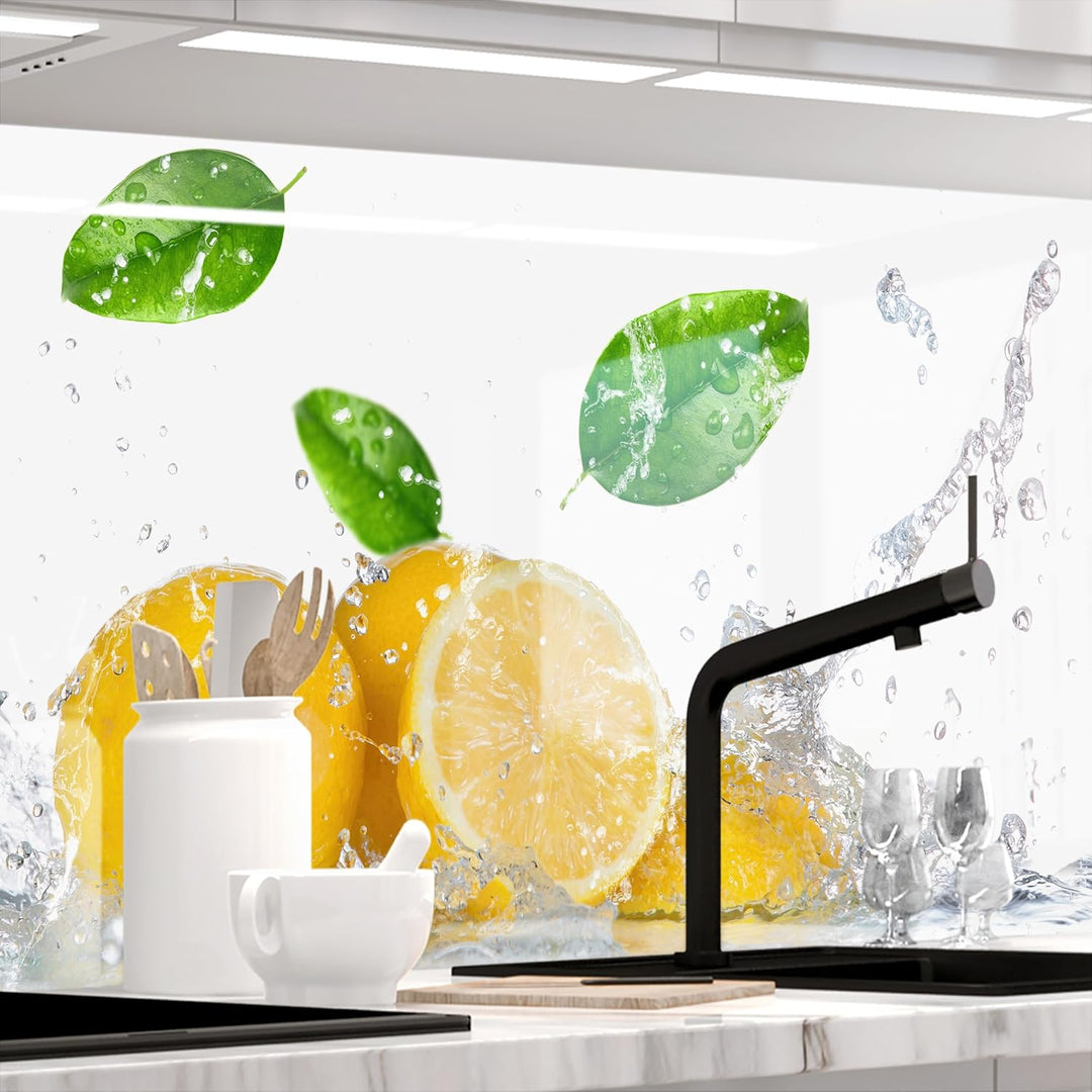 StickerProfis Küchenrückwand selbstklebend Glasoptik - Fruit Splash - 1.8mm, Versteift, alle Untergr