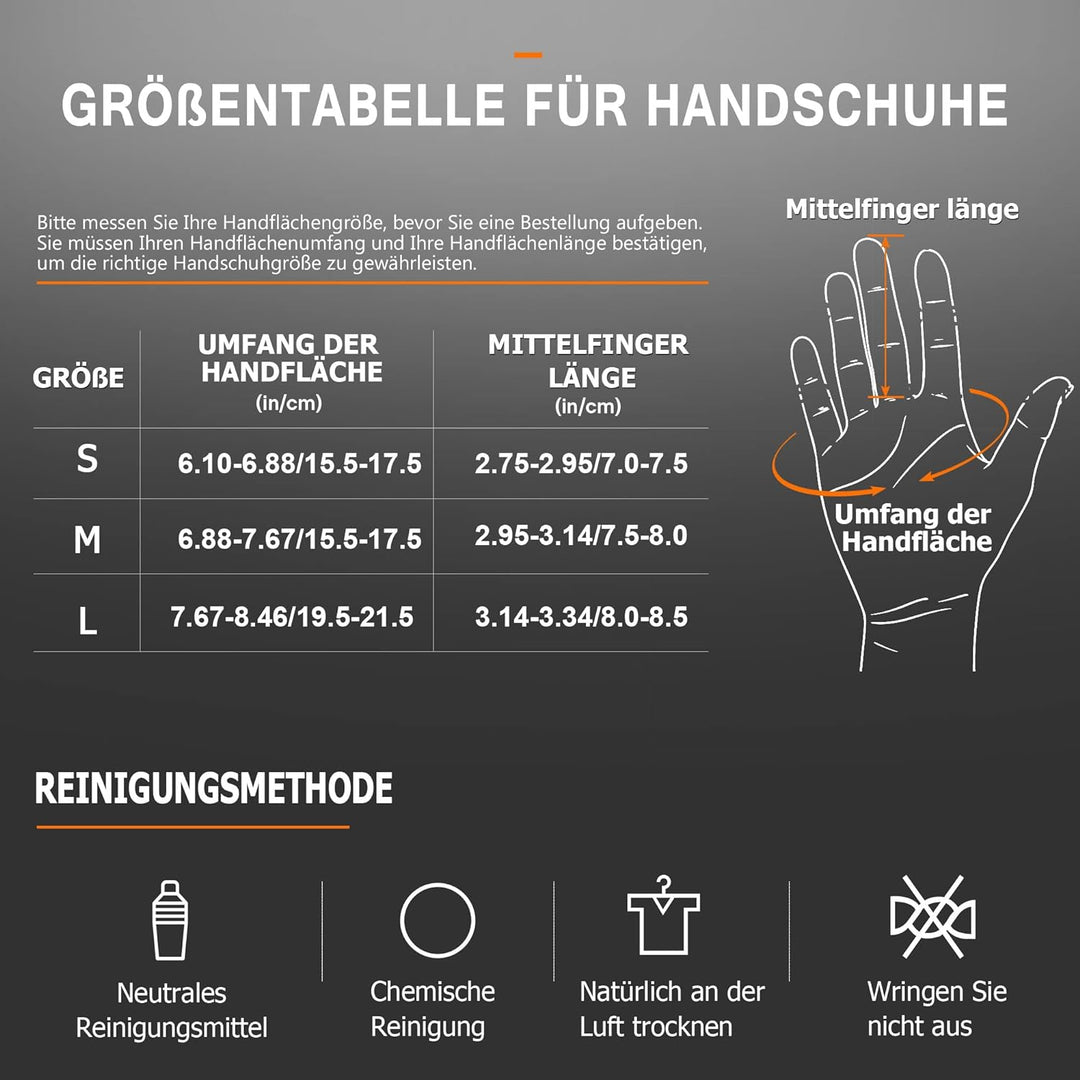 Kineed Ski Fäustlinge Winter Daunenhandschuhe Fausthandschuhe Skihandschuhe Schnee Wasserdicht Touch