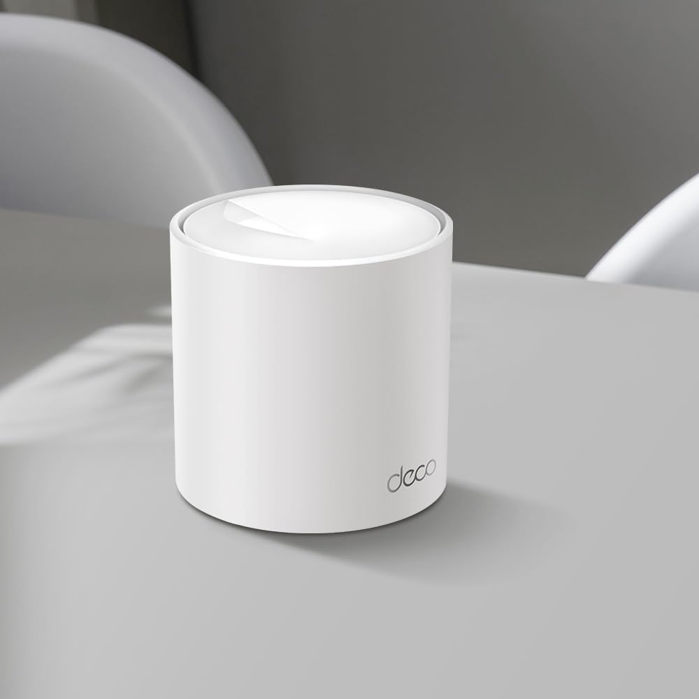 TP-Link Deco X1500 Mesh WLAN Set (2 Pack), Wi-Fi 6 AX1500 Dual Band Router & Repeater, 2X Gigabit Po