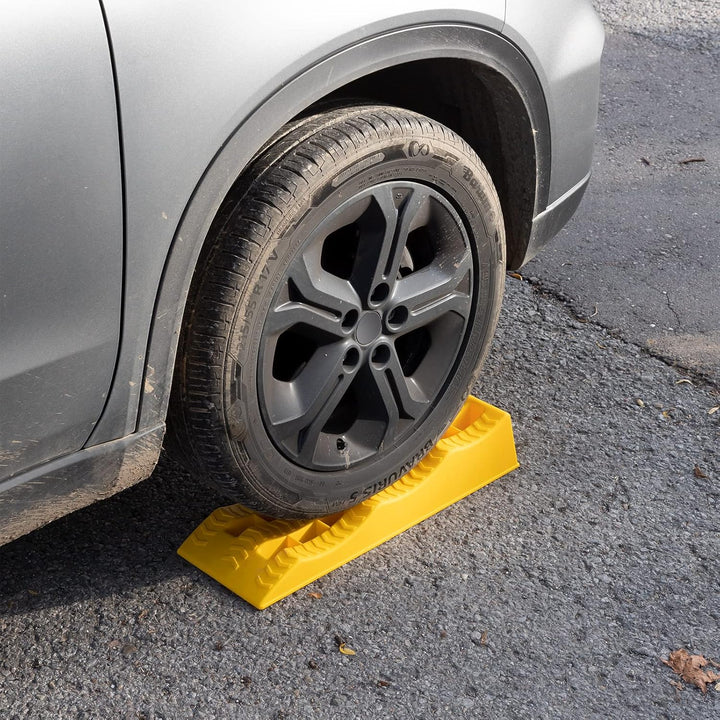 2 x Stufenkeile Auffahrkeile Ausgleichskeil Rampe Keil Set für Wohnwagen Wohnmobil