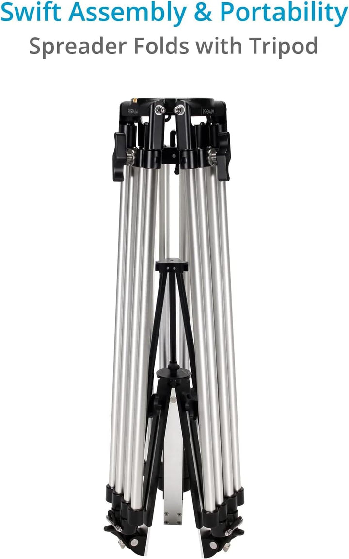 Proaim Mitchell Teleskop-Kamerastativ Stand mit Spreizer. Für Fluidköpfe, Slider &amp; Jib/Kräne. Nutzla