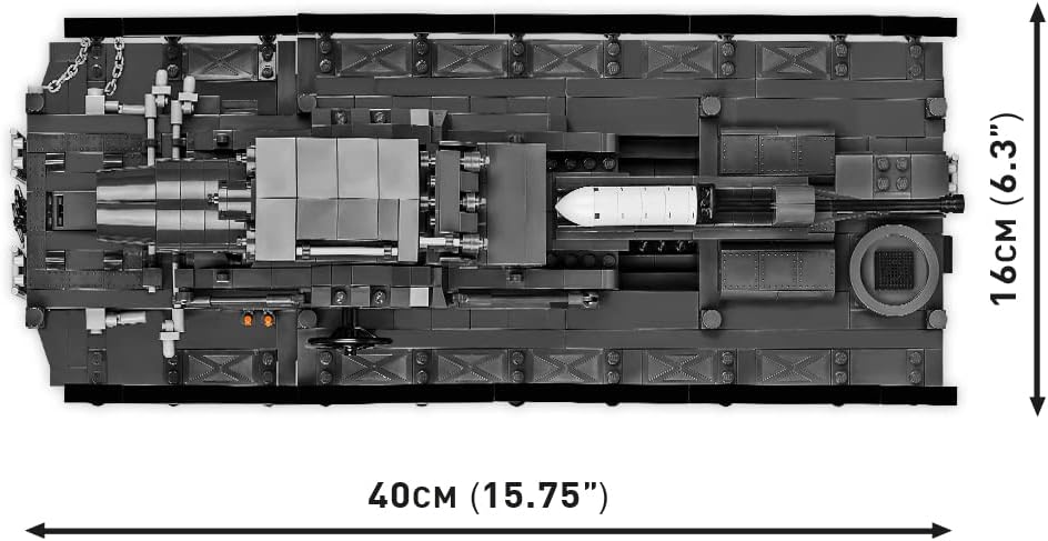 COBI Klocki 60 cm Karl-Gerat 040 ZIU