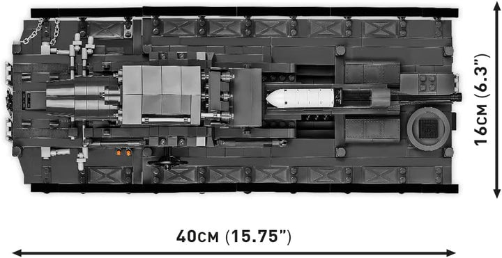 COBI Klocki 60 cm Karl-Gerat 040 ZIU