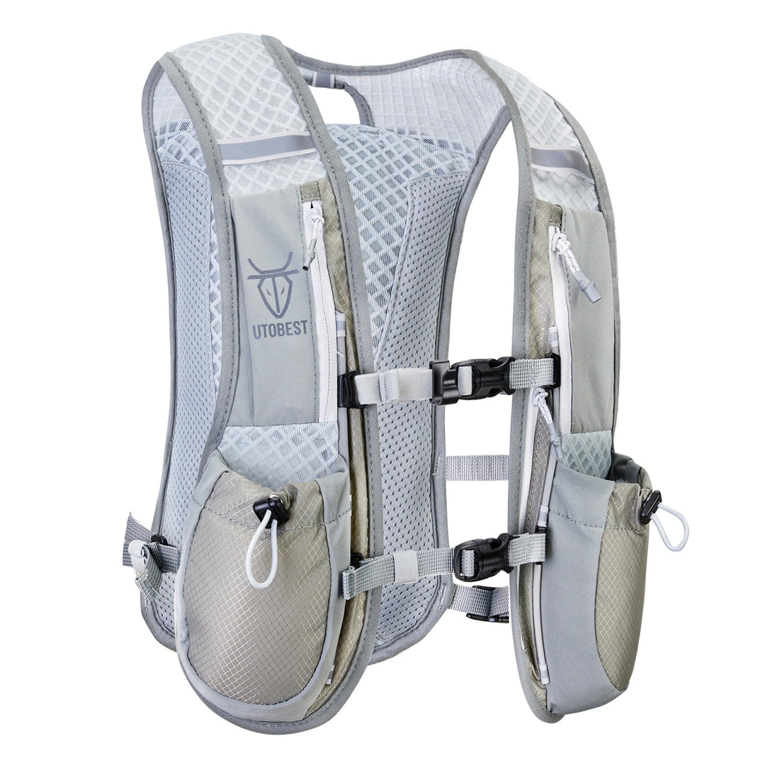 UTOBEST Trinkrucksack 5L, Laufweste, Herren Damen Ultraleicht Laufrucksack für Laufen, Marathon, Jog